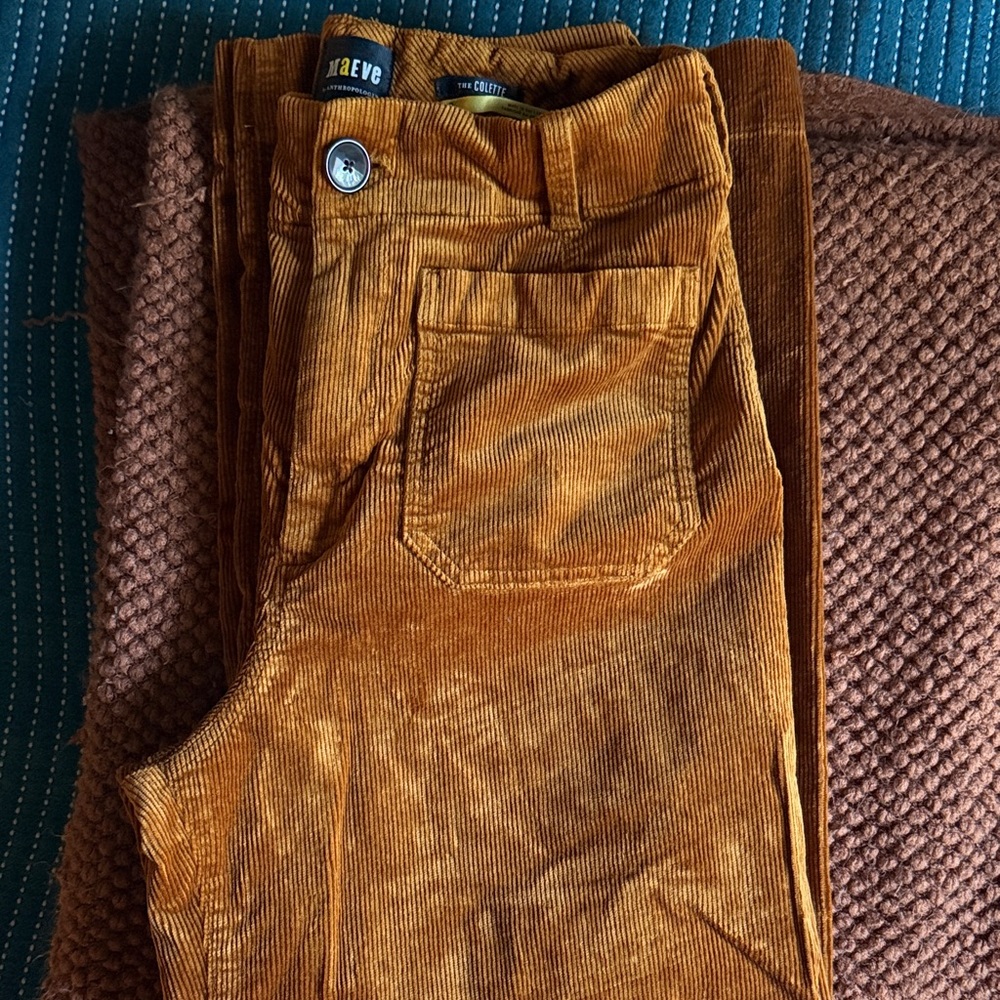 Maeve/Anthropologie Corduroy Colette Pants